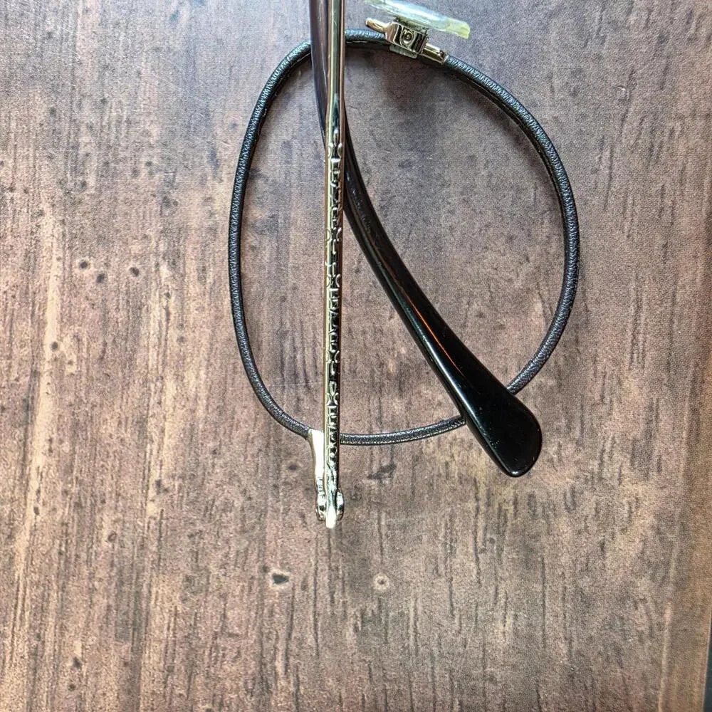 Kliik Denmark Women's Eyeglasses Brown‎ Round Metal Frame 50-18-135 FRAMES ONLY